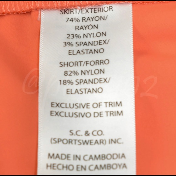 S.C. & CO Ladies' Skort. XXL - Picture 14 of 14